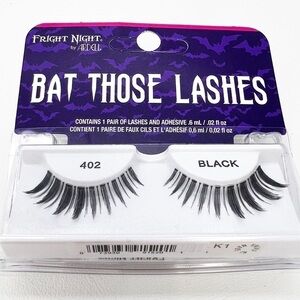 Ardell Lashes Fright Night “Bat Those Lashes” Black 402 Halloween Eye Falsies